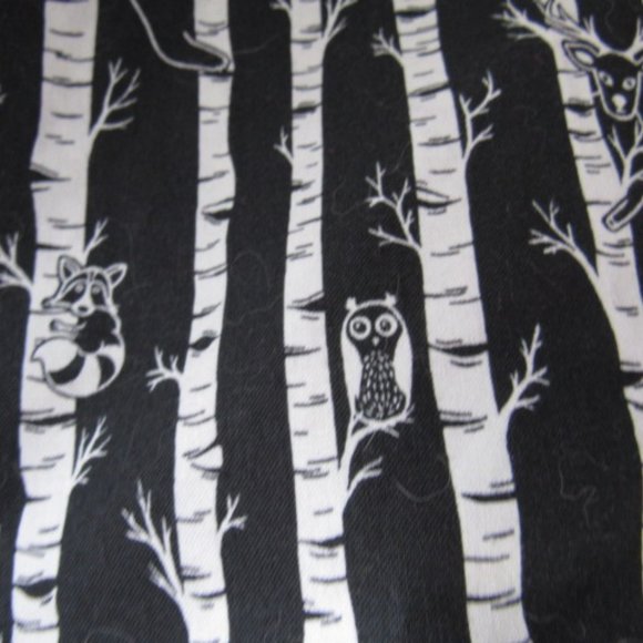 Glow in the Dark Forest Tarot Gemstone Rune Pouch Bag - Picture 4 of 10